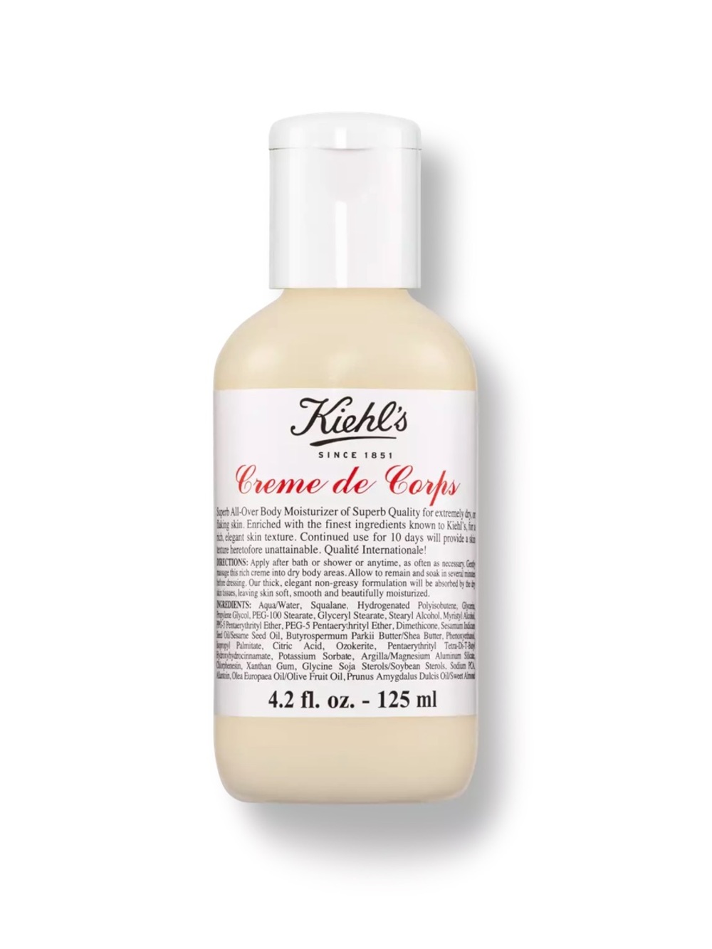 *Sealed* Kiehl’s Crème de Corps Body Lotion with Body Butter 4.2 fl oz/125 mL
